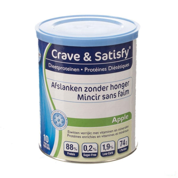 Crave & Satisfy Dieetproteinen Apple Pot 200g - Cytus - InstaCosmetic