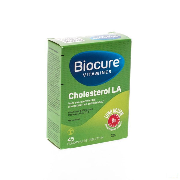Biocure Cholestrol La Filmomh.tabl 40 - Qualiphar - InstaCosmetic