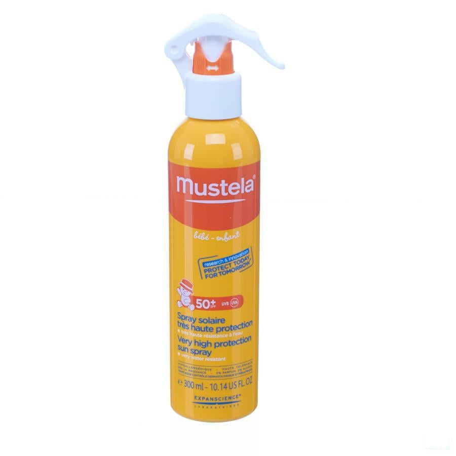 Mustela Bb Sl Zonnesray Zeer Hoge Besch.ip50 300ml