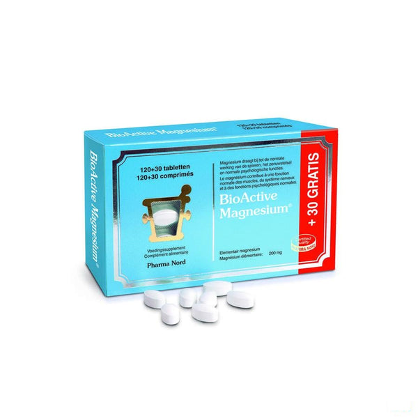 Bio Active Magnesium Tabletten 120+30 - Pharma Nord - InstaCosmetic