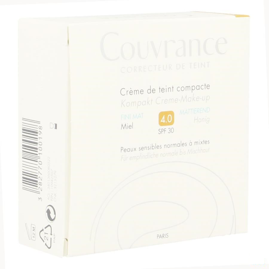 Avène Couvrance - Foundation Compact Mat kleur: Miel 10gr