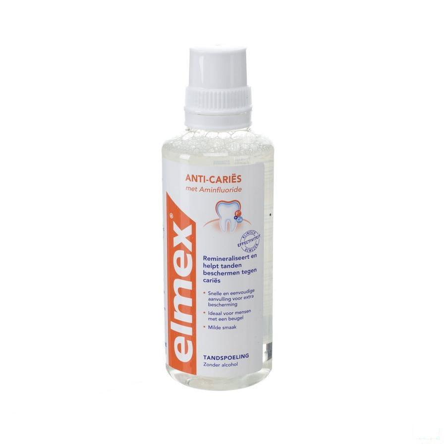 Elmex Tandspoeling Anti Caries Nieuwe Formule 400ml