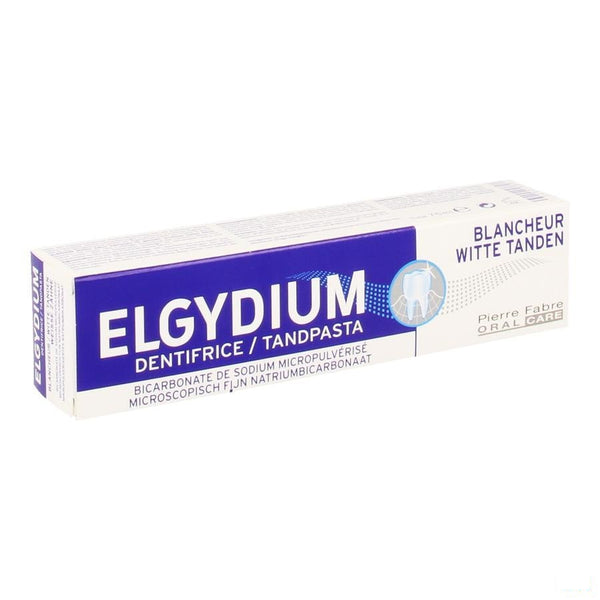 Elgydium Tandpasta Witte Tand. 75ml - Pierre Fabre - InstaCosmetic
