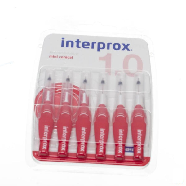 Interprox Premium Mini Conical Rood 2-4mm 31195 - Dentaid - InstaCosmetic