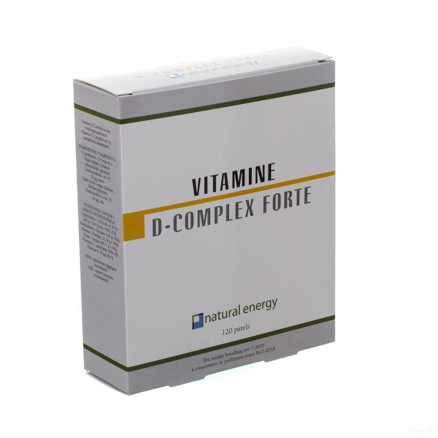 Vitamine D Complex Forte Natural Energy Parel 120