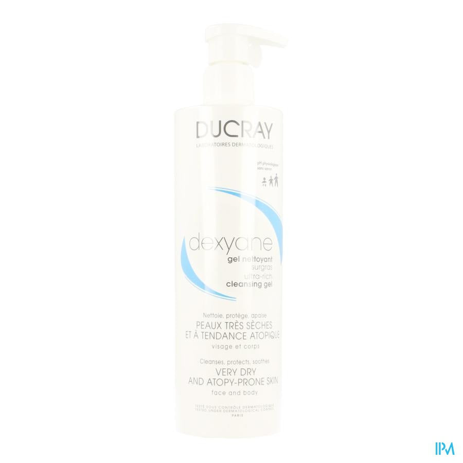 Ducray Dexyane Reinigende Gel Overvet 400ml