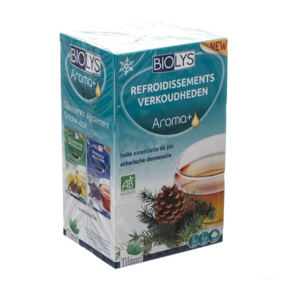 Biolys Aroma + Verkoudheden Kruidenthee Zakje 20