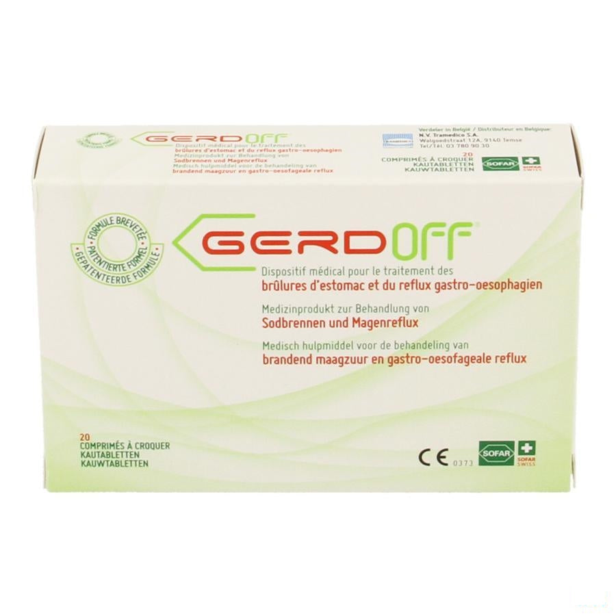 Gerdoff Kauwtabletten 20x1100mg