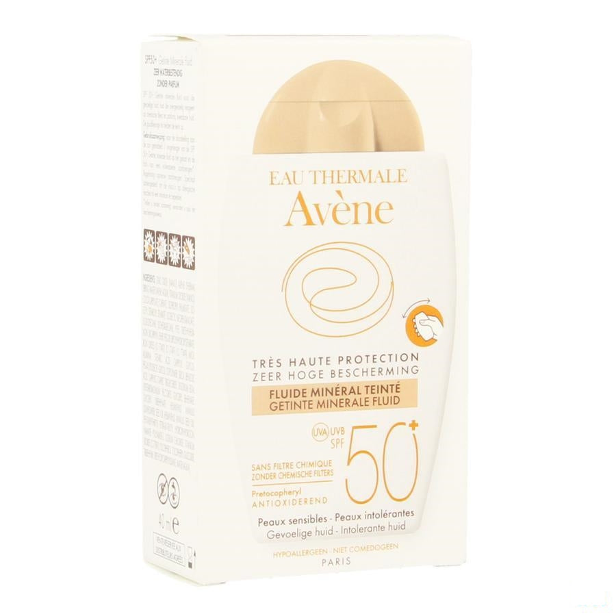 Avène Mineraal Getinte Fluïde SPF50+ 40ml