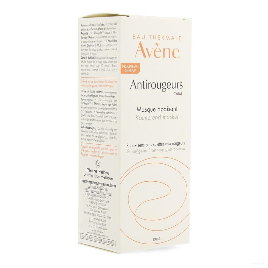 Avène Antirougeurs Calm Masker 50ml
