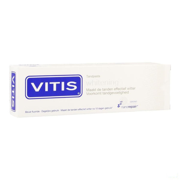 Vitis Whitening Tandpasta 75ml 32045 - Dentaid - InstaCosmetic