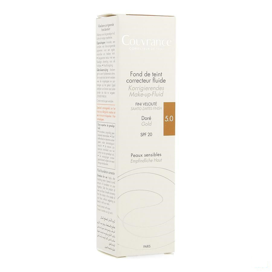 Avène Couvrance - Foundation Fluïde kleur: Doré 30ml