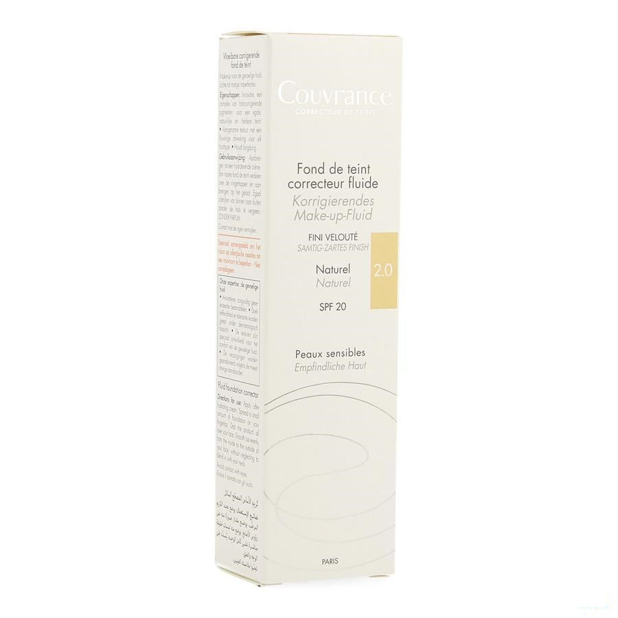 Avène Couvrance - Foundation Fluïde kleur: Naturel 30ml