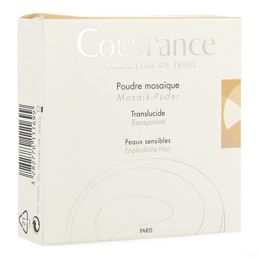 Avène Couvrance - Mozaiëkpoeder Kleur: Translucide 10gr