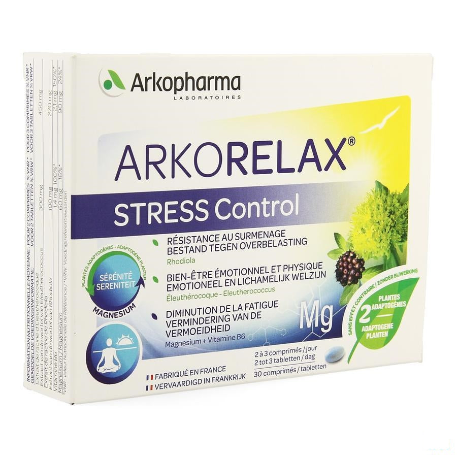 Arkorelax Stress Control Tabletten 30