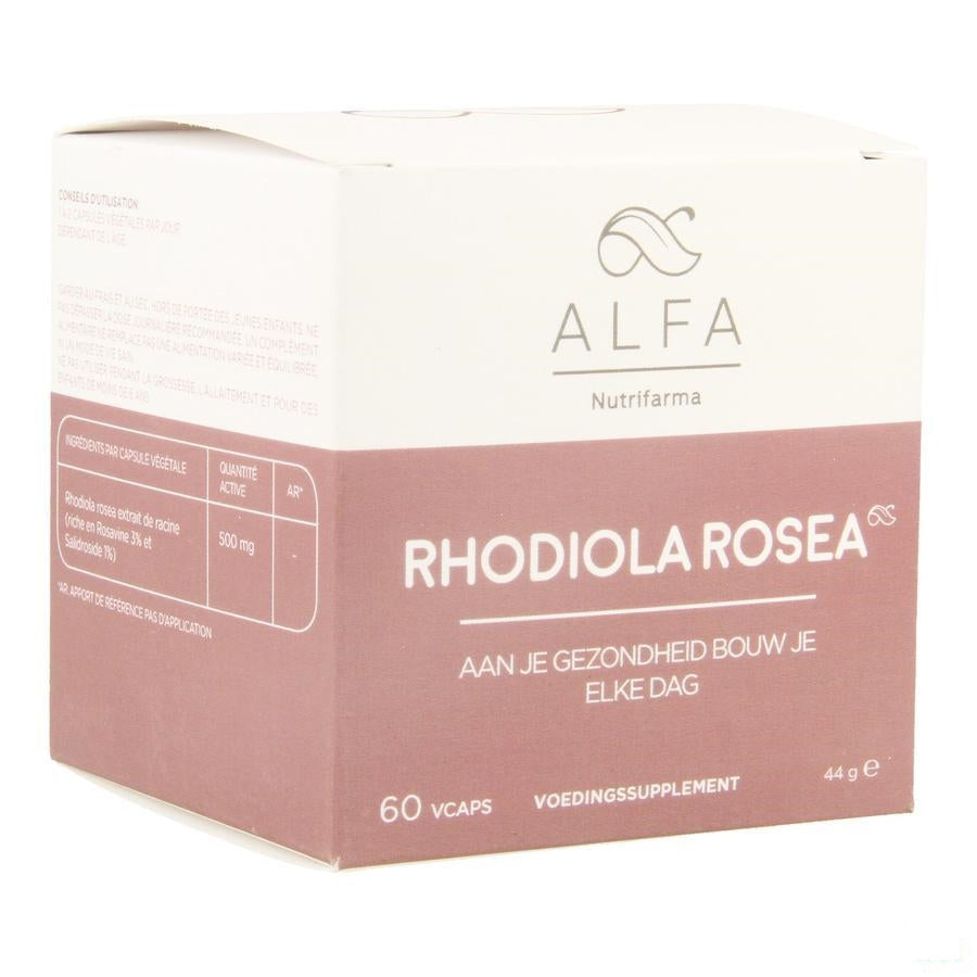 Alfa Rhodiola Rosea V-caps 60