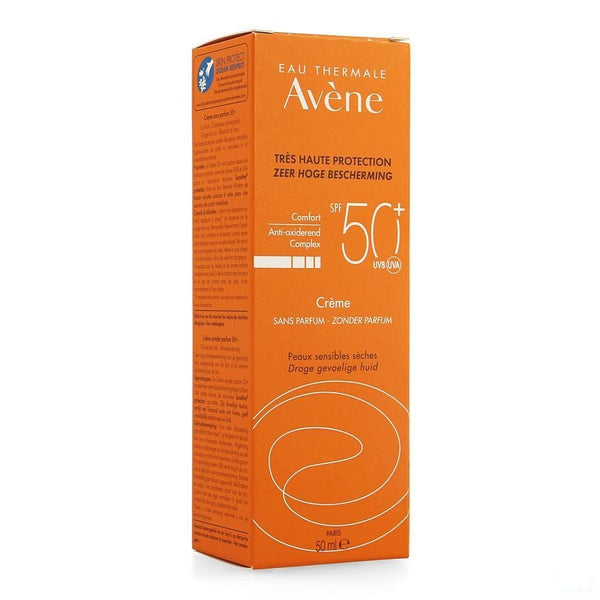 Avène Zon SPF50 Zonnebrandcrème Zonder Parfum - 50ml - Avene - InstaCosmetic