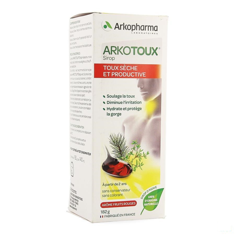 Arkotus Siroop Droog Diep Zittende Hoest 140ml