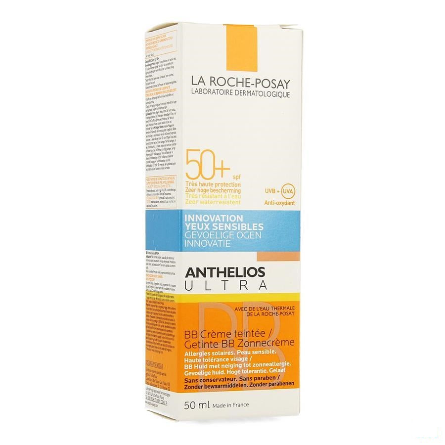 La Roche-Posay - Anthelios Ultra-Tolerantie getinte BB-Zonnebrandcrème + Parfum SPF50+ 50ml