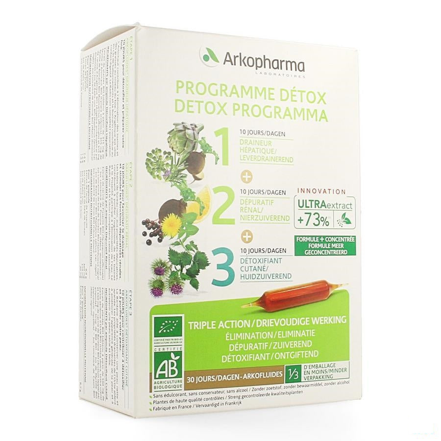 Arkofluide Programma Detox Amp 30