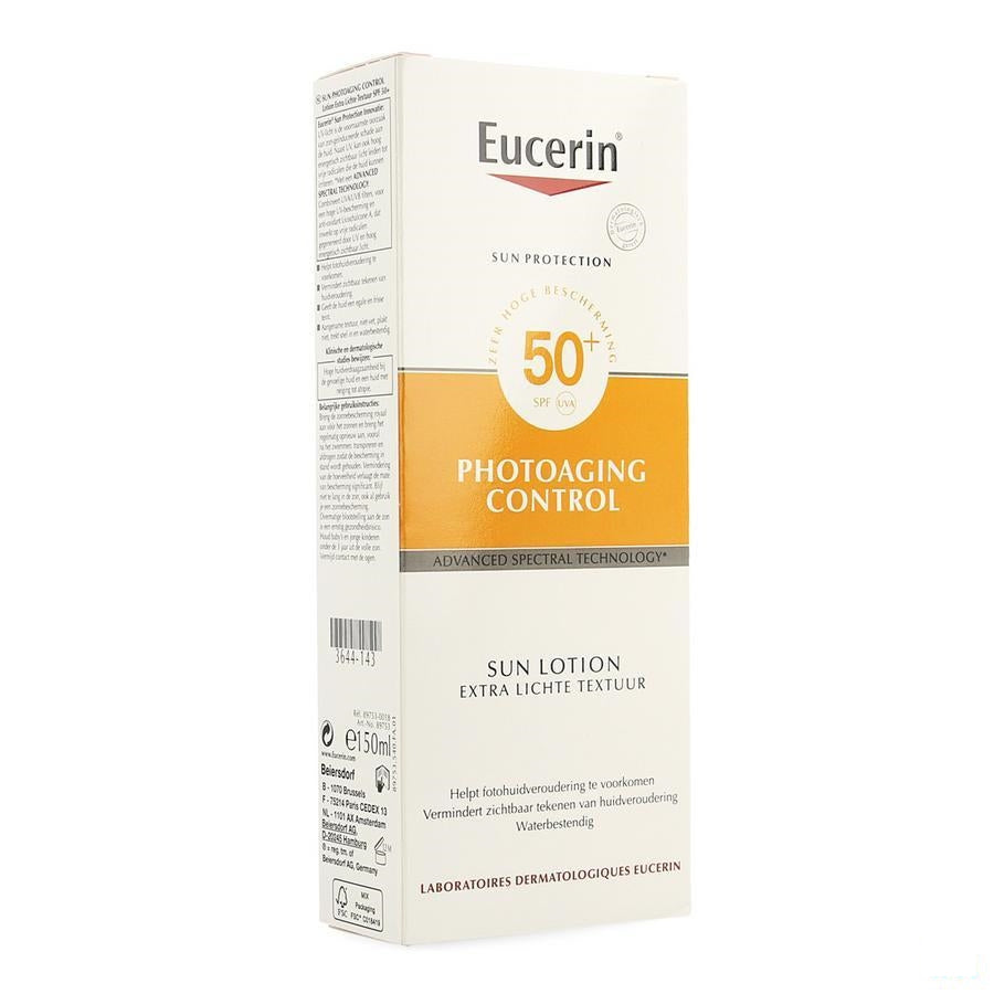 Eucerin Sun Photoaging Contr.ext.light Ip50+ 150ml
