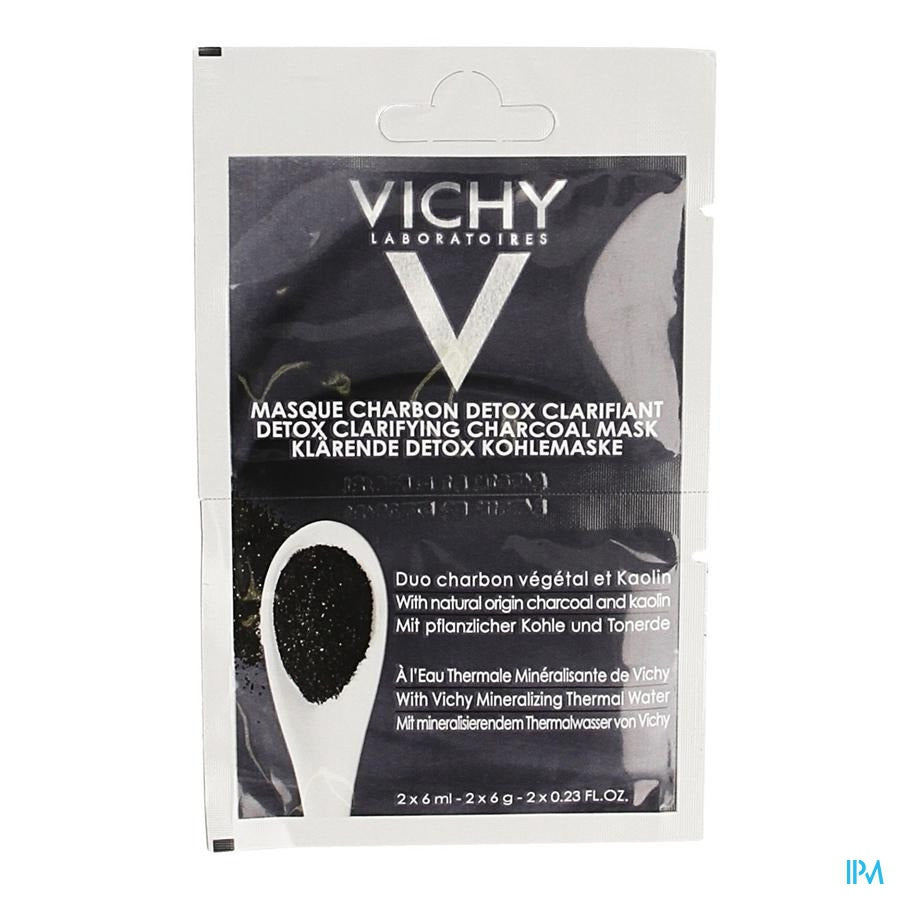 Vichy Pt Masker Houtskool Detox 12ml