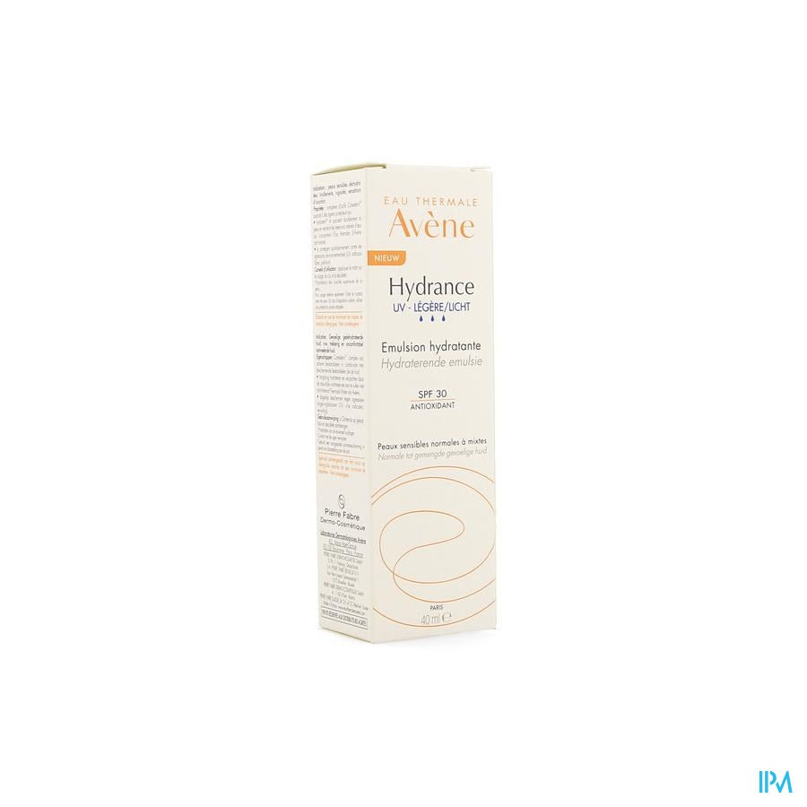 Avene Hydrance Uv Licht Hydraterende Emulsie 40ml