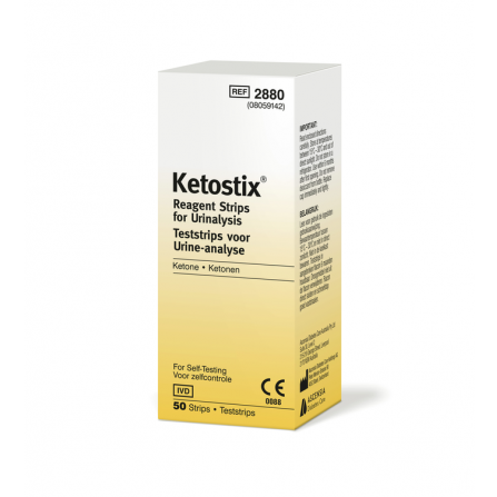 Ketostix Strips 50 - Bayer Health Care Diabetes - InstaCosmetic