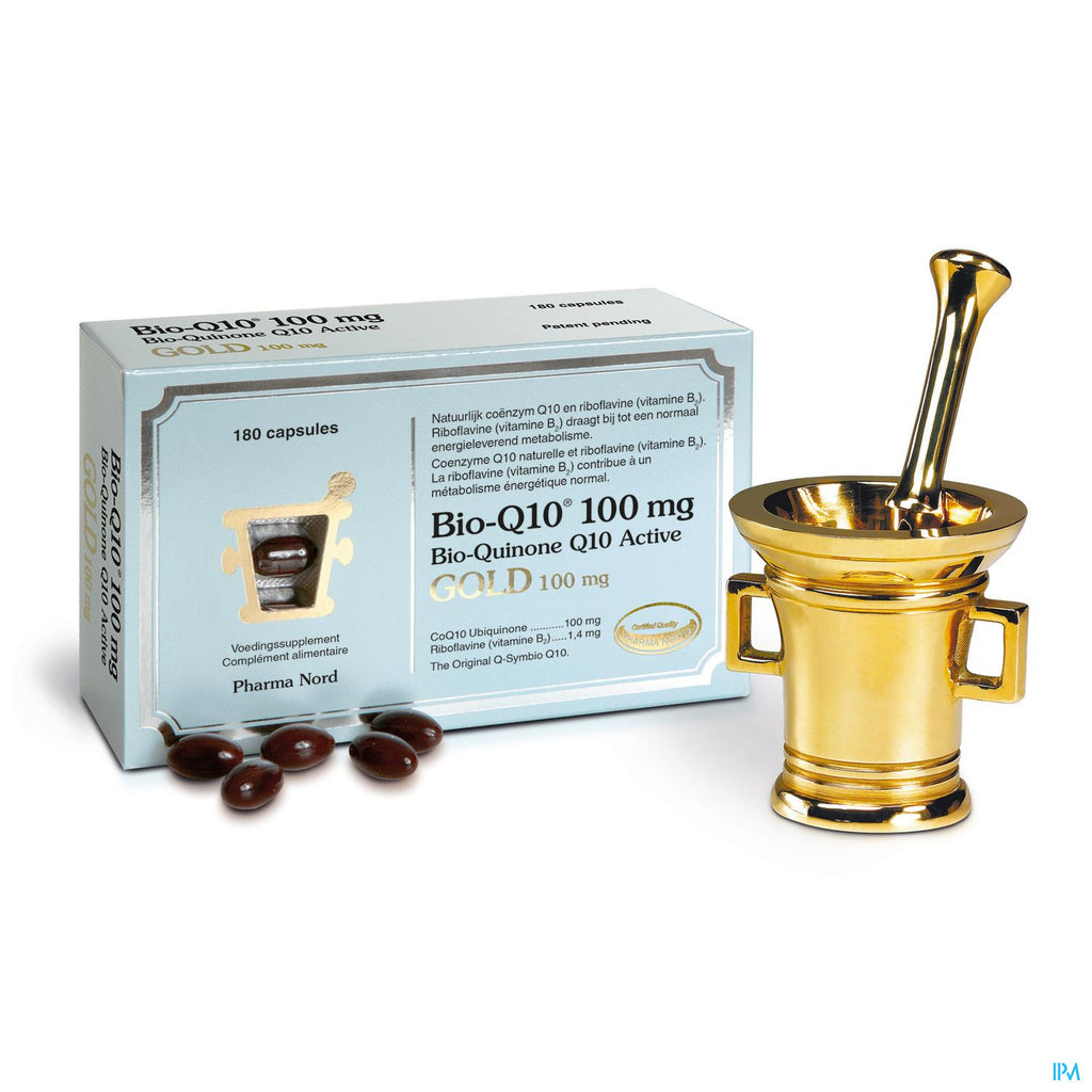 Bio-q10 100mg Gold Capsules 180