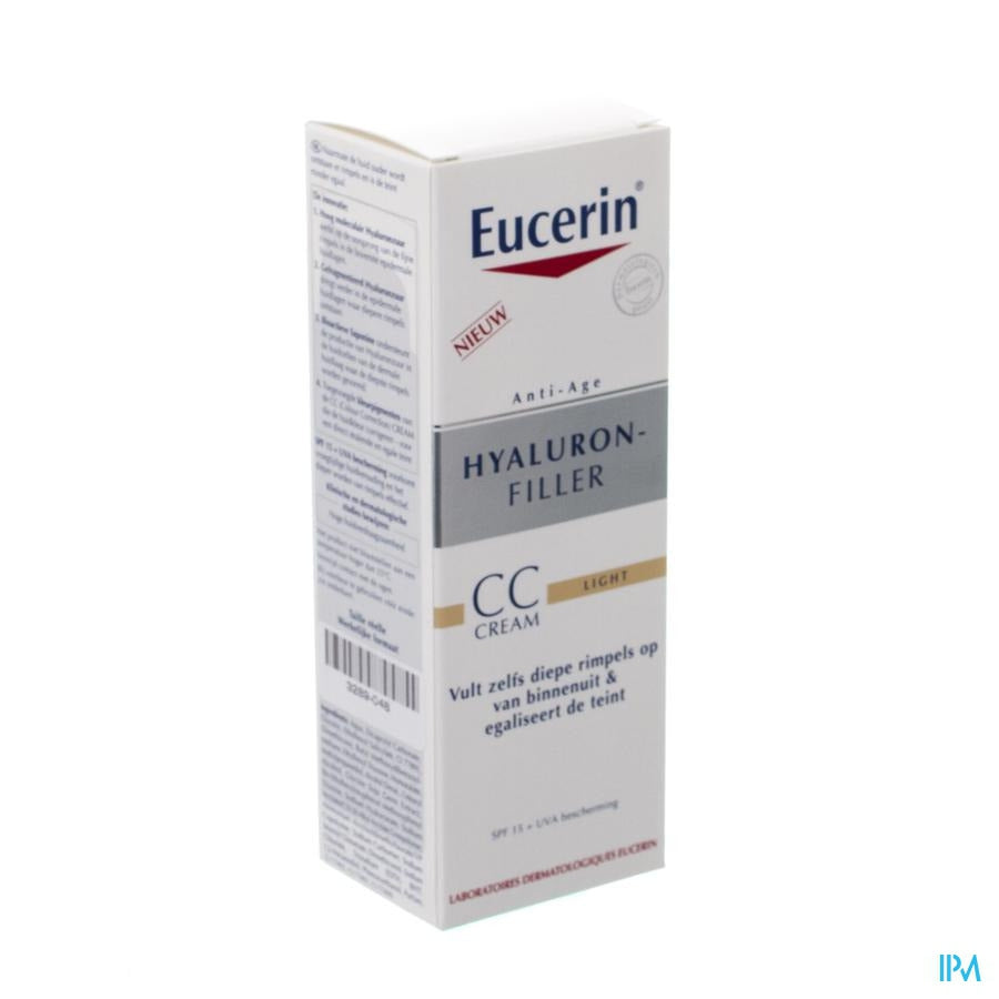 Eucerin Hyaluron Filler Cc Creme Light 50ml
