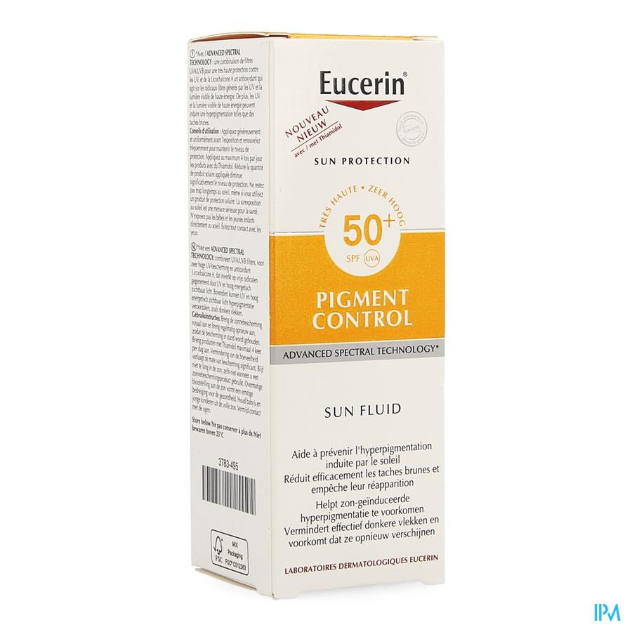 Eucerin Sun Pigment Control Fluid SPF 50+ 50ml