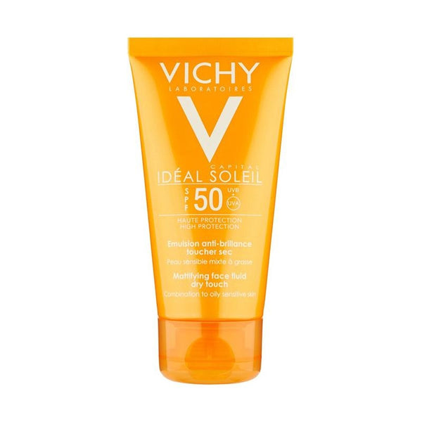 Vichy Capital Dry Zonnebrandcrème Emulsie - SPF 50 - Vichy - InstaCosmetic
