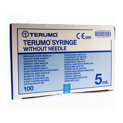 Terumo Spuit Zonder Naald Luer 5,0ml 100-0