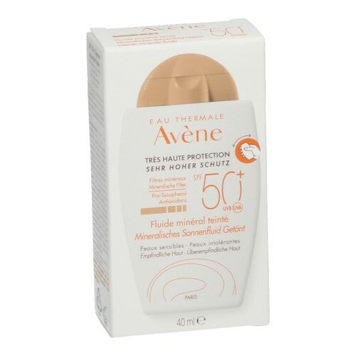 Avene Zon Spf50+ Minerale Fluide Getint 40ml-0