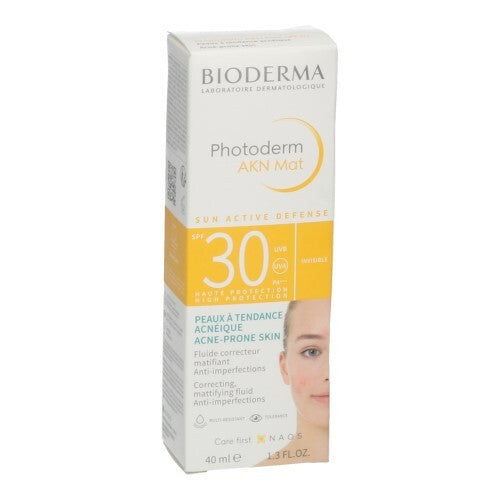 Bioderma Photoderm Akn Mat Spf30 Fluide Nieuwe Formule 40ml-0