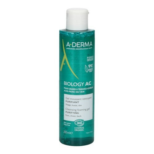 Aderma Biology Ac Zuiv. Schuim.reinig.gel 200ml-0