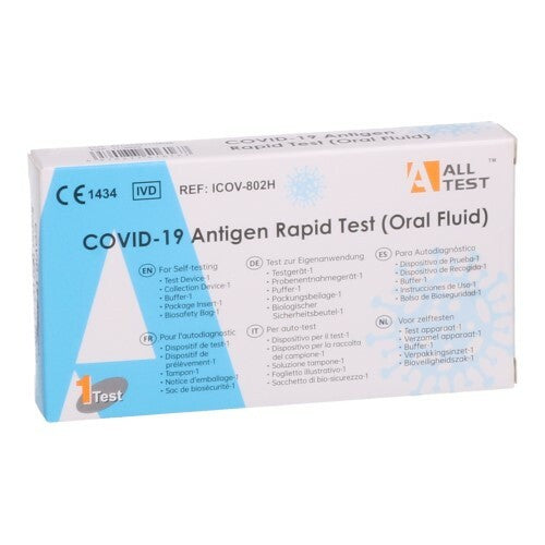 Alltest Covid-19 A/gen Test Rap.oral Fl. 1 O'life-0