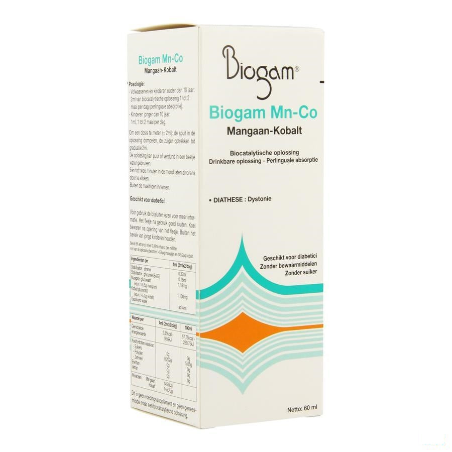 Biogam Mn - Co 60 Ml