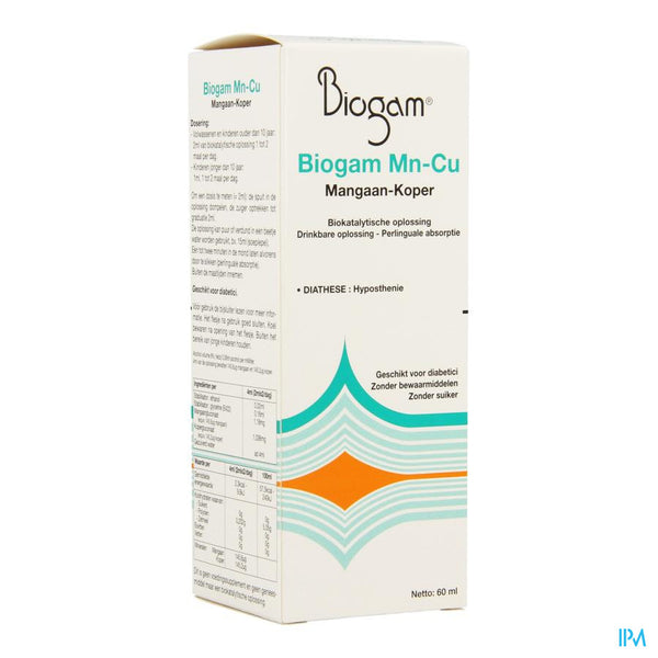 Biogam Mn-cu 60 Ml