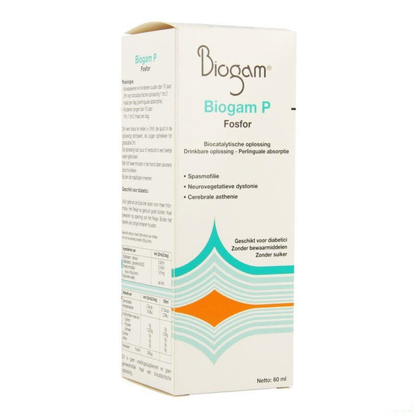 Biogam P 60 Ml - Sterop - InstaCosmetic