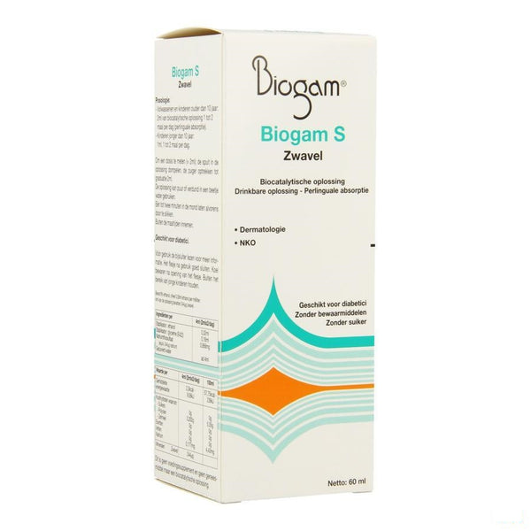 Biogam S 60 Ml - Sterop - InstaCosmetic