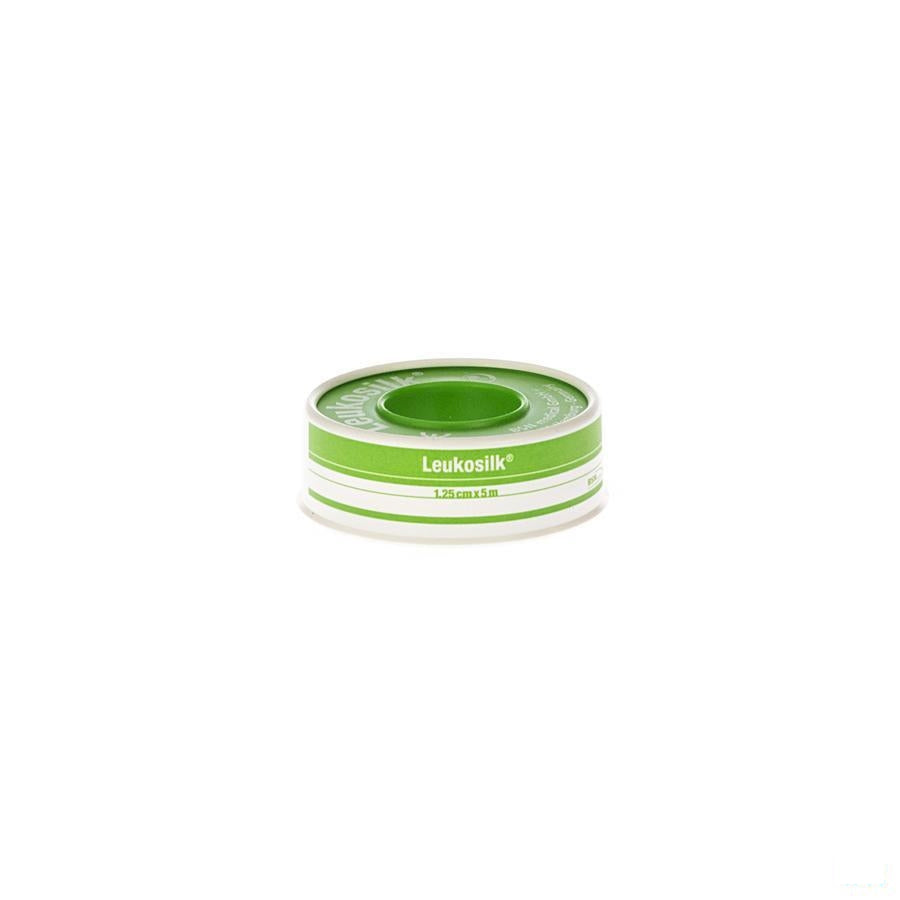 Leukosilk Deksel Kleefpleister 1,25 Cm X 5 M