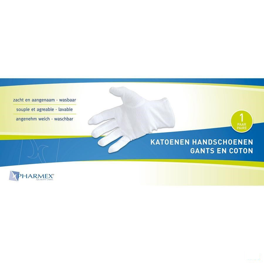 Pharmex Handschoen Katoen X-large 2