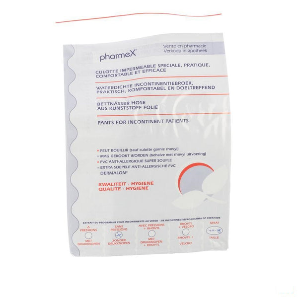 Pharmex Broek Incont -drukknop 44-48 - Aca Pharma - InstaCosmetic