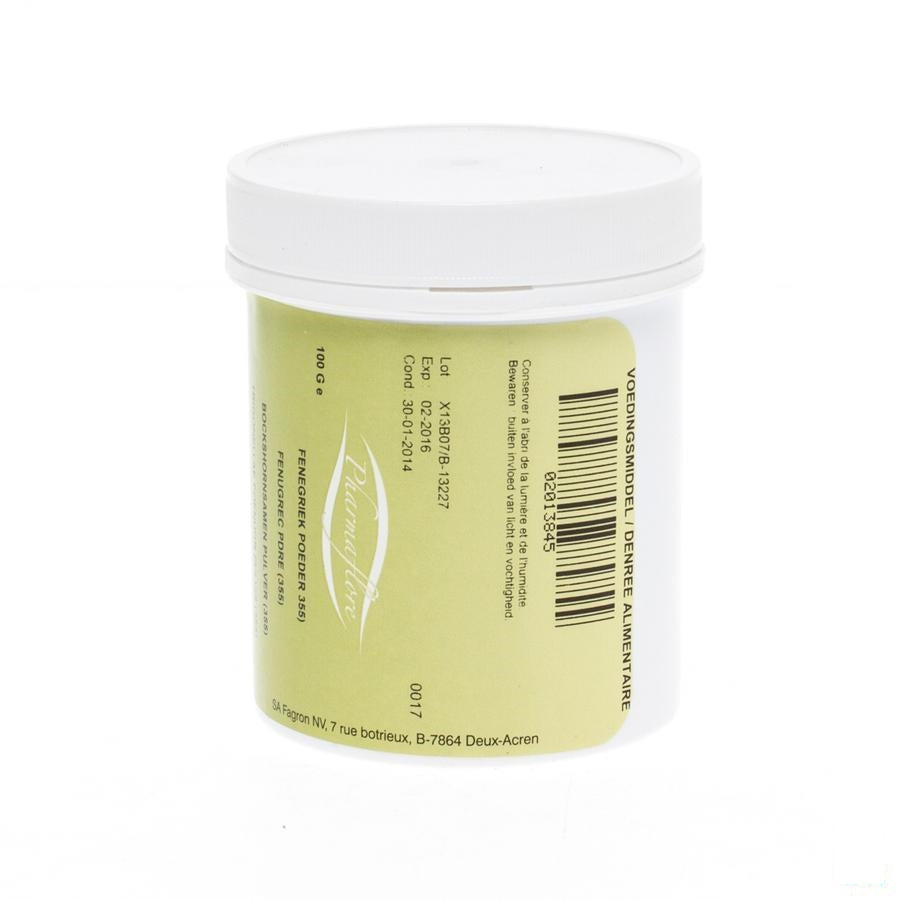 Fenegriek Poeder 100g Pharmafl