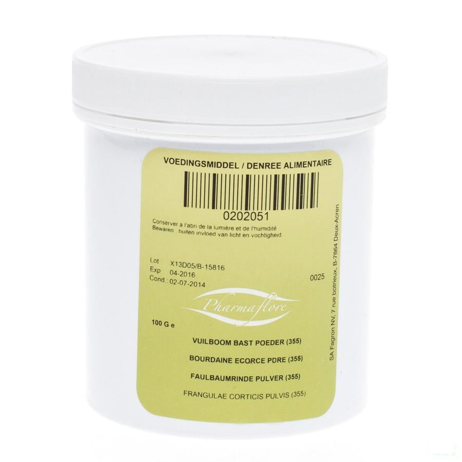 Vuilboom Bast Poeder 100g Pharmafl
