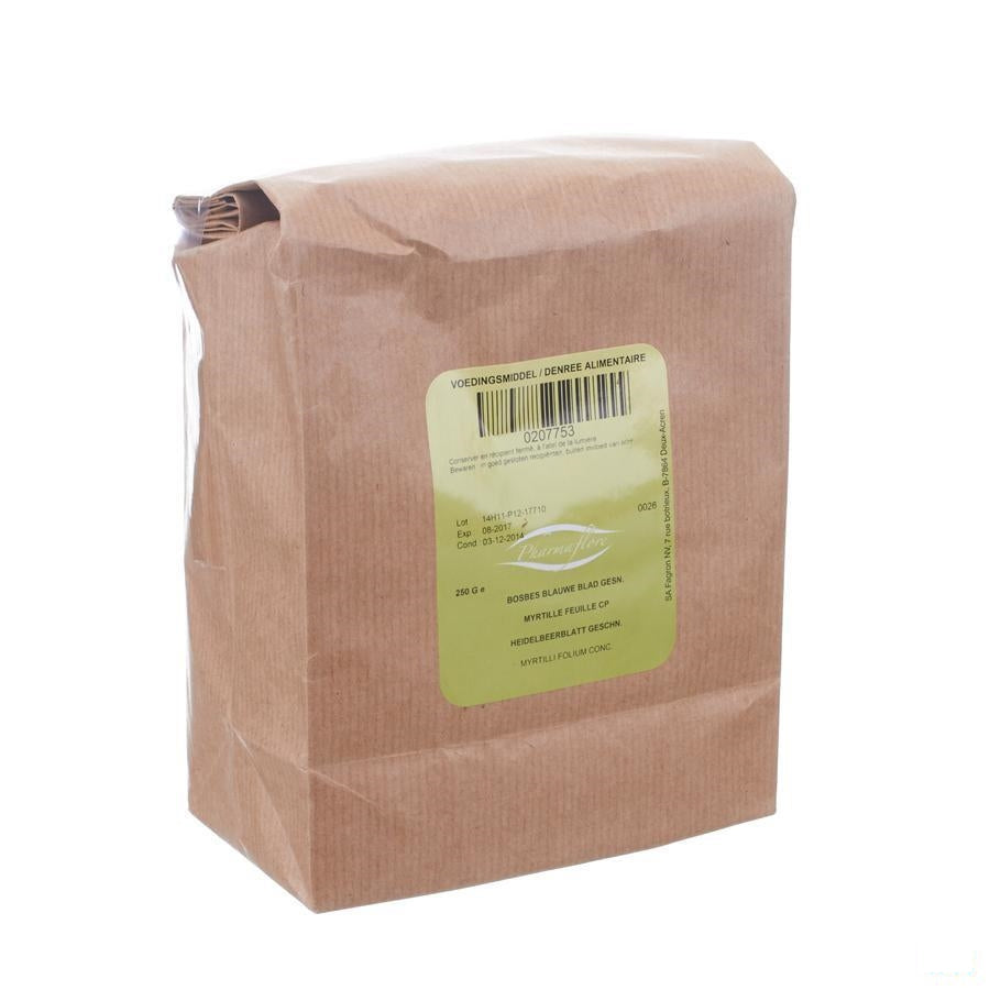 Blauwe Bosbes Blad 250g Pharmafl