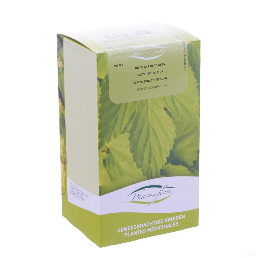 Notelaar Blad Doos 100g Pharmafl