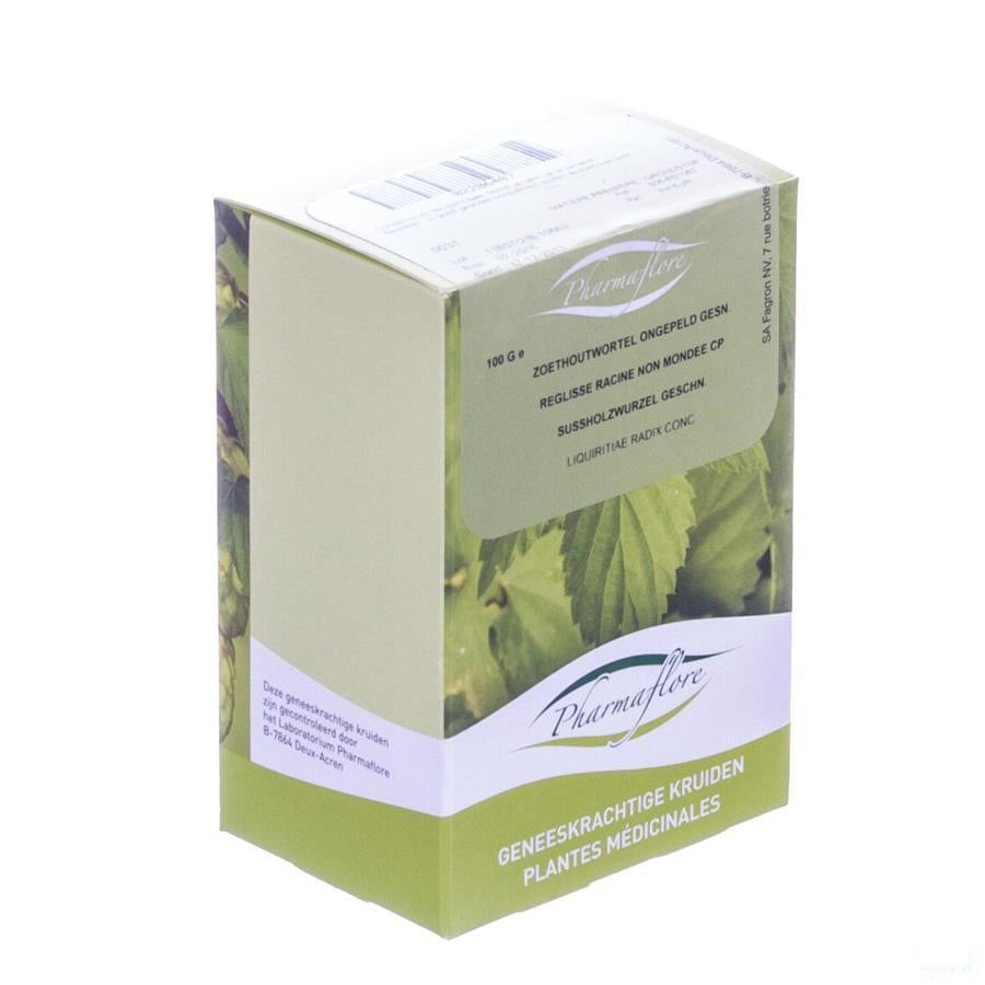 Zoethoutwortel Ongepeld Doos 100g Pharmafl
