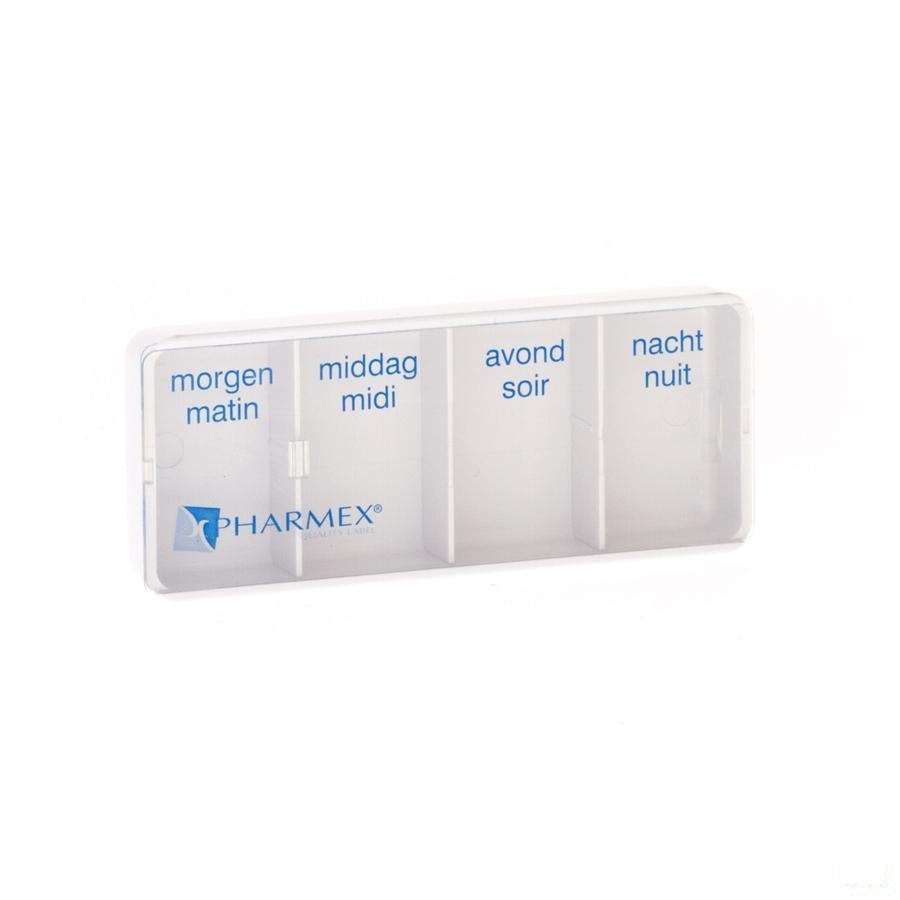 Pharmex Day Pill Box 4 Vakken